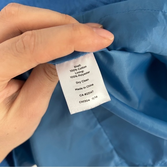 Talbots Petites Blue Mini Dress Formal Wedding Guest Office 2P - Picture 3 of 4